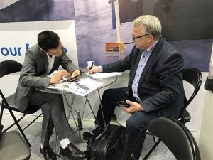 Accurl учествуваше на изложбата за меѓународен механички алат во Хановер во Германија во 2017 година