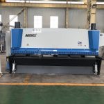 Хидраулична машина за стрижење на гилотина 3200mm x 8mm со поддршка за пневматски материјал